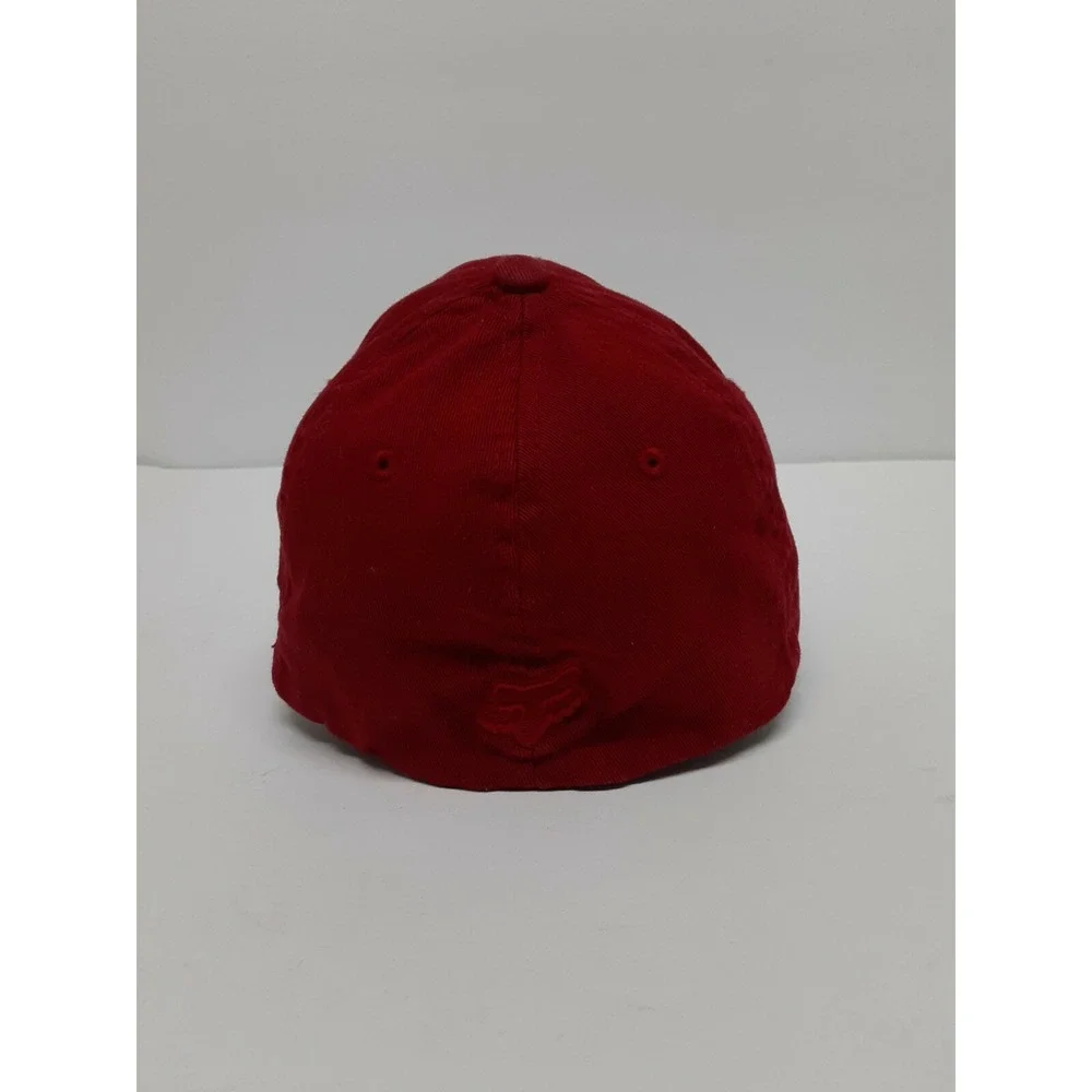 Fox Racing Youth OSFM FLEXFIT RED Baseball Cap Hat‎ Motocross